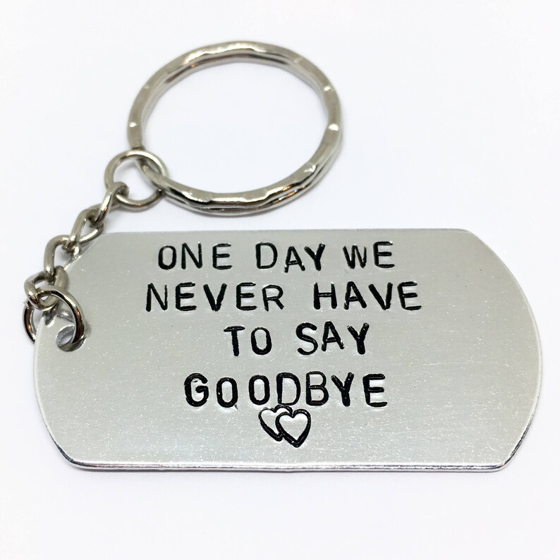 etsy long distance keychain
