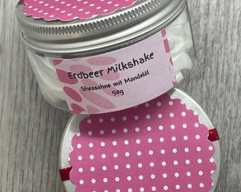 Strawberry Milkshake Whipped Shea Butter - Soapisch