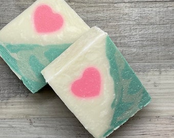 Hand-made natural soap - Cherry Blossom - cherry blossoms - soapy - vegan