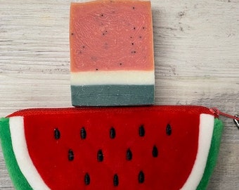 Natural soap set - watermelon gift set - soapy