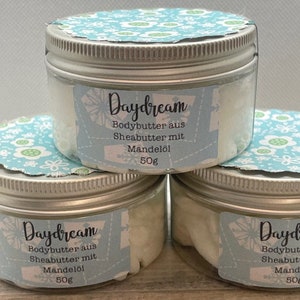 Daydream Sheasahne - Bodybutter mit Mandelöl - Soapisch -