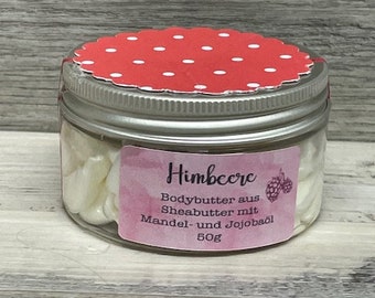 Himbeere Sheasahne - Whipped Shea Butter - reichhaltige Bodybutter - Soapisch