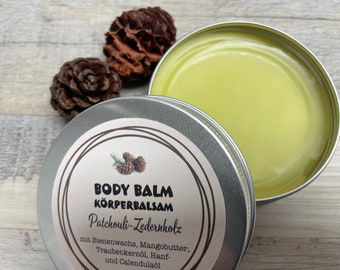 Balsam - Körperbalsam - Body Balm -  Patchouli-Zedernholz - Soapisch