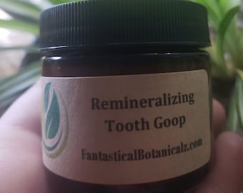 2oz Remineralizing Tooth Goop Hydroxyapatite Mineral Tooth Putty