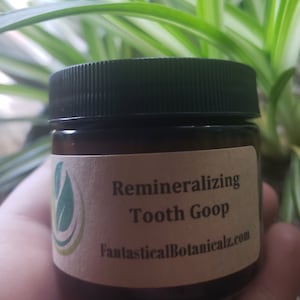 2oz Remineralizing Tooth Goop Hydroxyapatite Mineral Tooth Putty