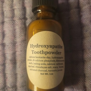 Hydroxylapatit Remineralisierendes Zahnpulver