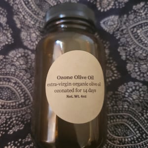 Aceite de oliva virgen extra ozonizado orgánico, vegano, sin OMG (14 días) OZONO