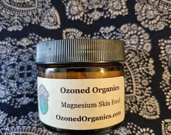 Ozonated Magnesium Skin Food 2oz Biologisch, veganistisch, niet-ggo-ozon