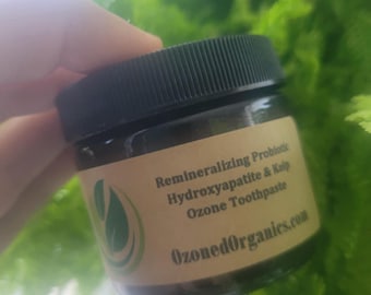 Remineralizing Probiotic Hydroxyapatite & Kelp Toothpaste (filling friendly!)