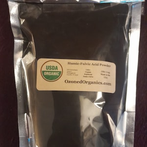 Organic Humic Fulvic Acid Powder 200g bag