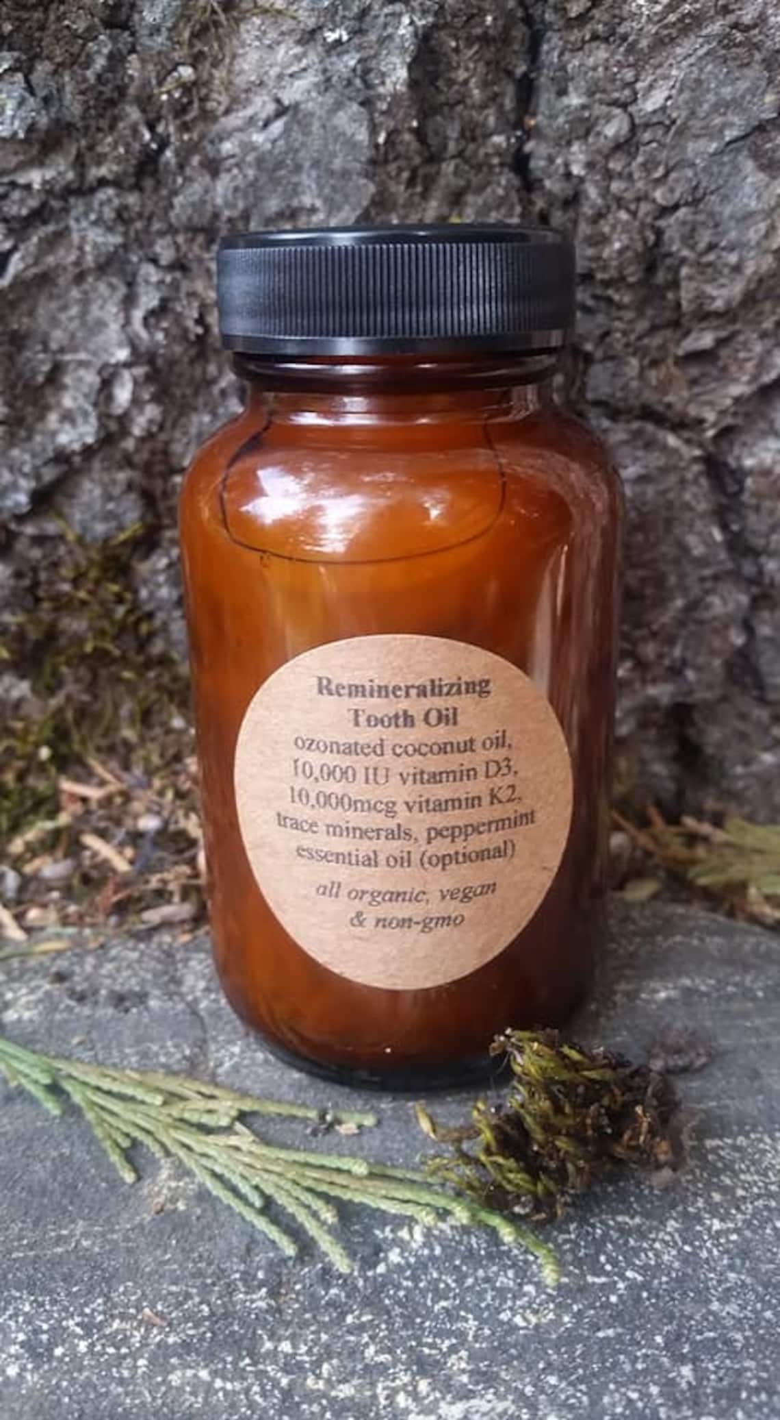 4oz Ozonated Remineralizing Coconut Tooth Oil Tooth and Body Etsy
