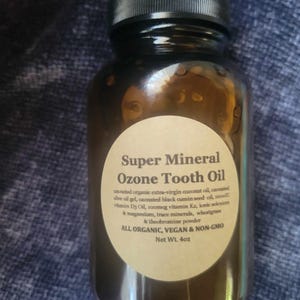 Ozonated Super Mineral Ozone Remineralizing Tooth Oil