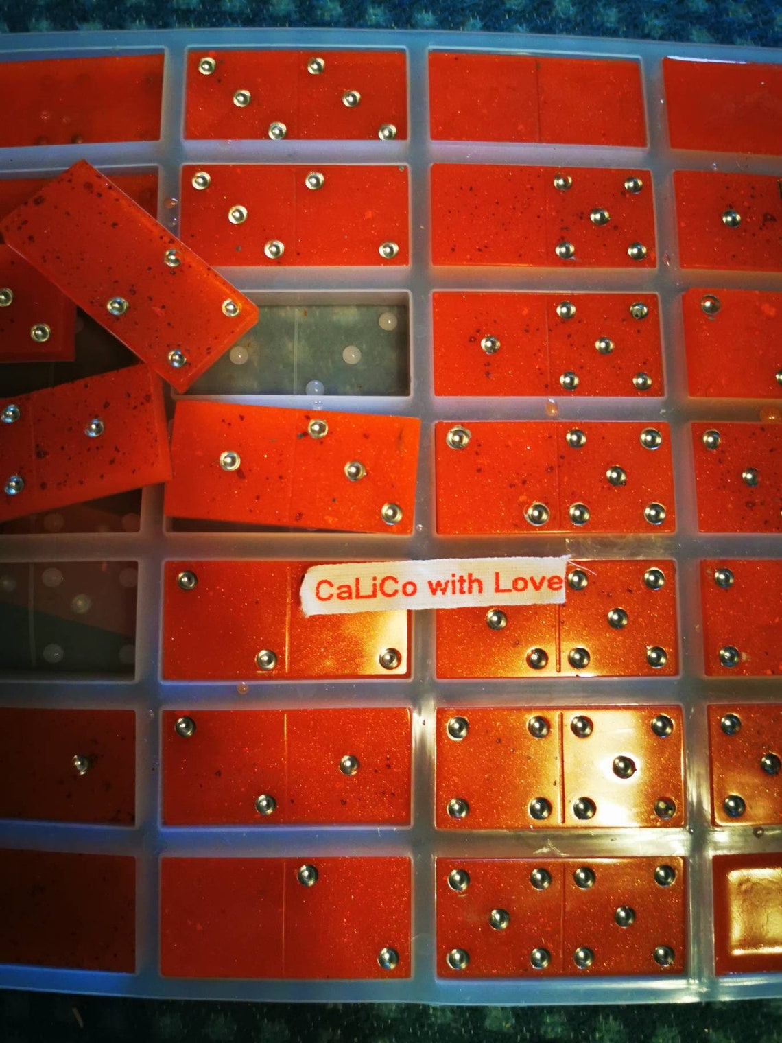 Domino resin epoxy wish color Etsy