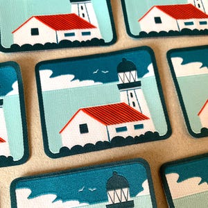 Lighthouse Iron-on Patch