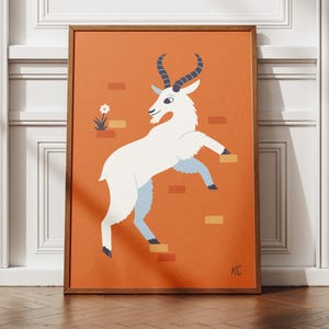 Goat -  Fine art Giclée Print