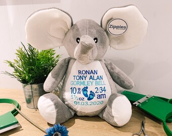 baby elephant teddy