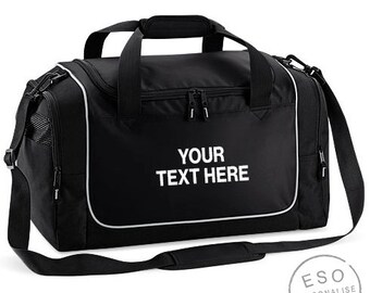 personalised gym bag australia