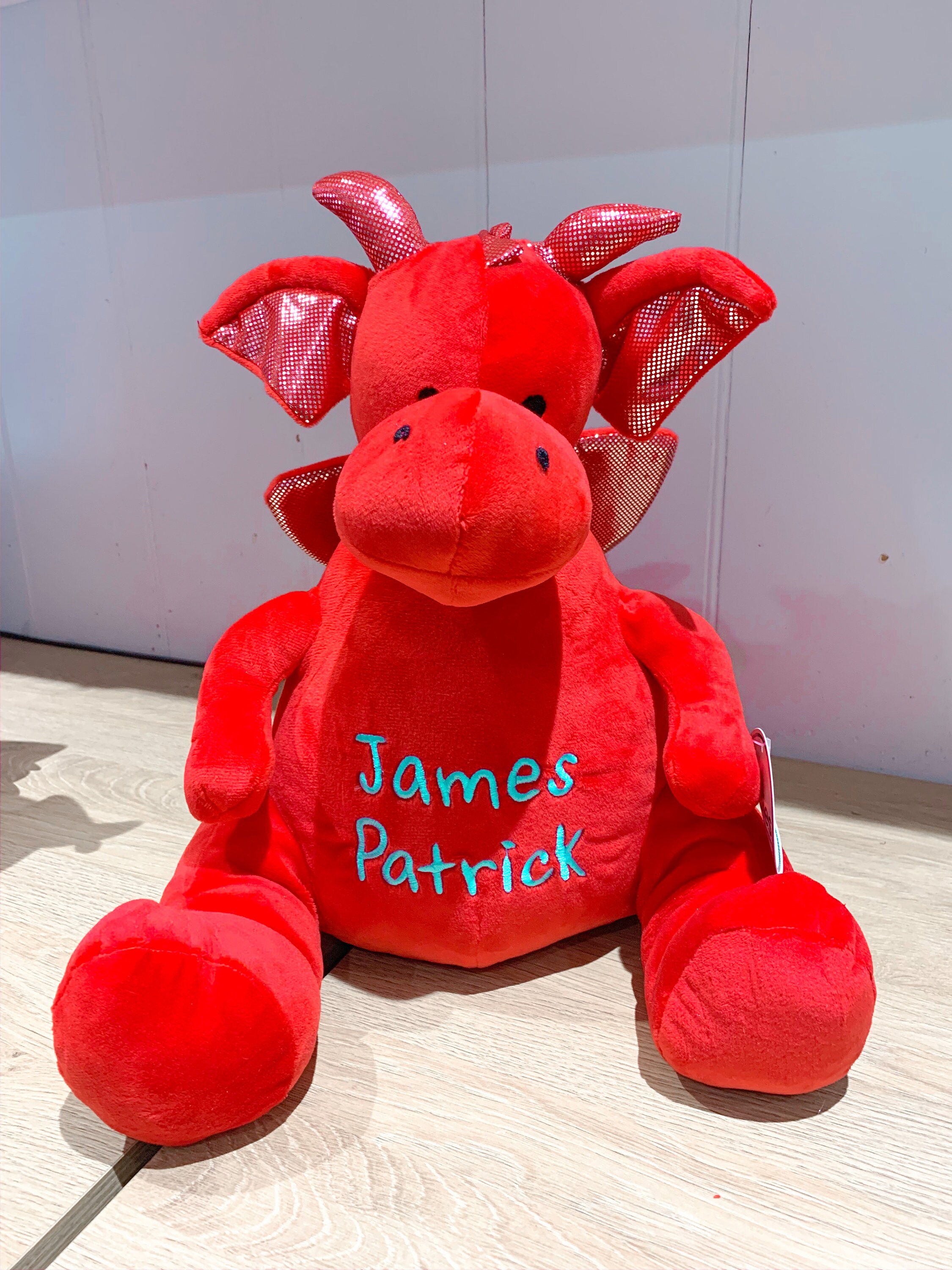 Personalised Dragon Teddy Bear 