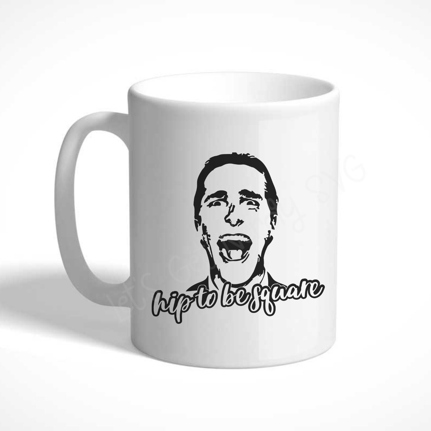 Download Patrick Bateman Hip To Be Square american psycho svg dxf ...