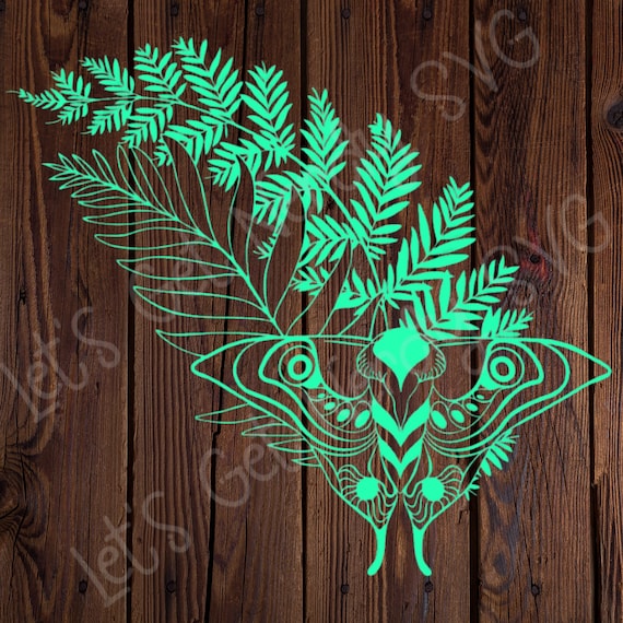 Ellie's Moth Tattoo SVG the Last of Us Part 2 Svg Dxf 