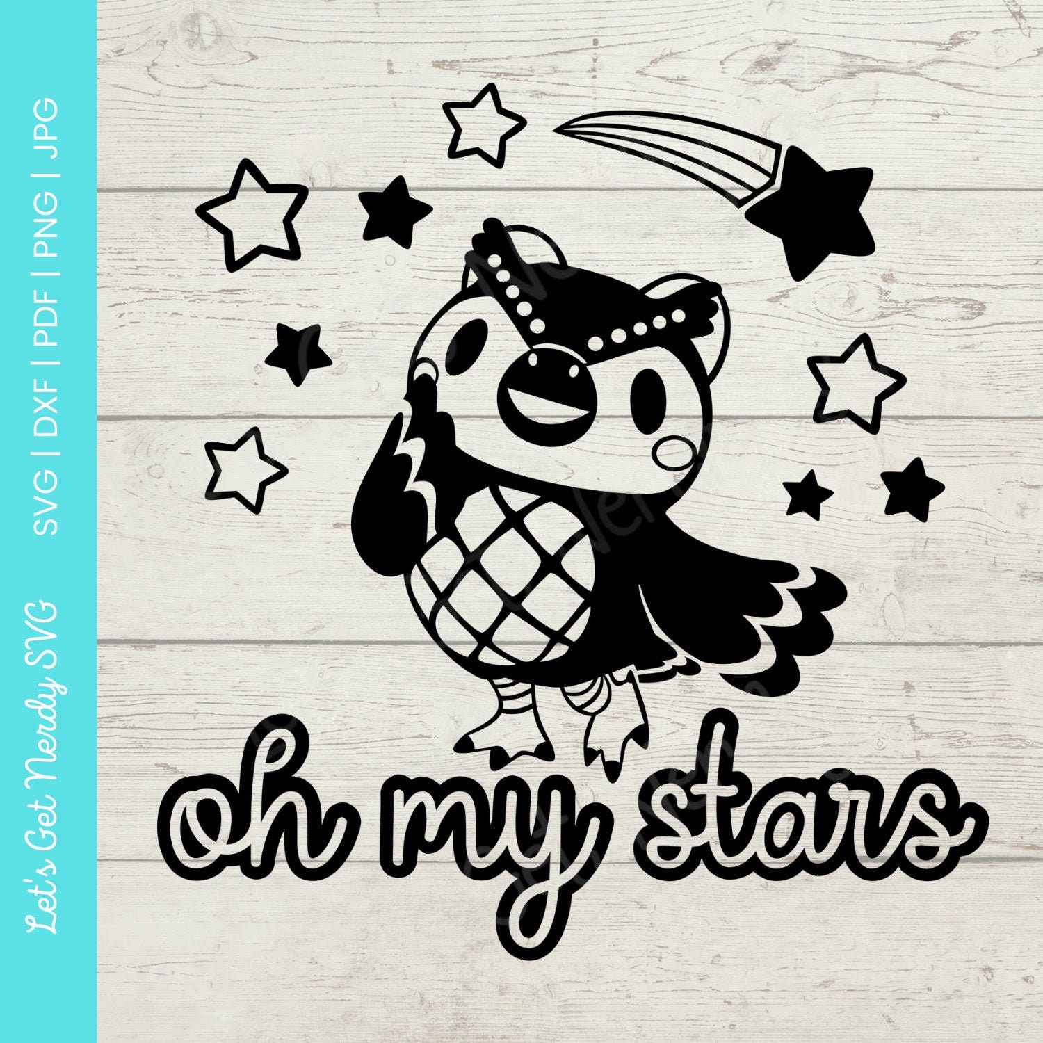 Download Celeste Oh My Stars Svg Animal Crossing Svg Dxf Pdf Png Etsy