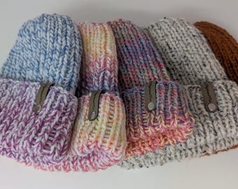 Gorro de lana tejido a mano // Gorro de lana tejido a mano