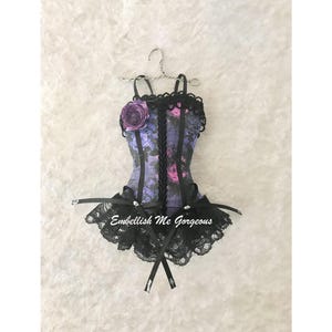 Lady Rhoda ~ Victorian Miniature Corset ~ OOAK 518.1