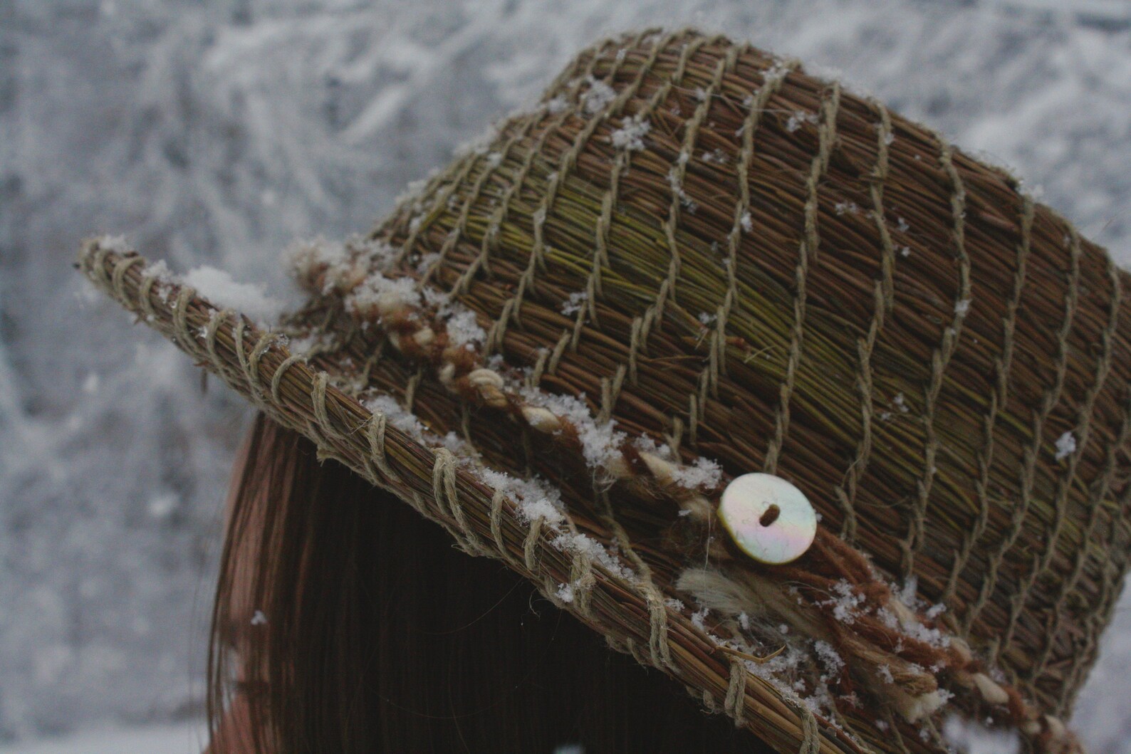 Pine Needle Hat Etsy