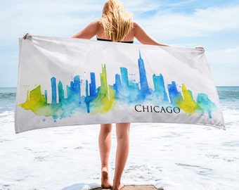 [THE MUSEUM VISITOR]★CITY DRAWING GRAPHIC BEACH TOWEL il_340x270.1958500078_864z.jpg