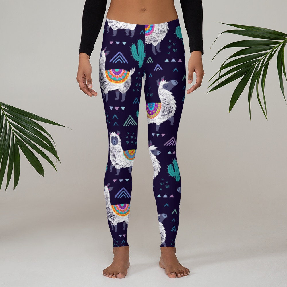 Space Llama Leggings  Space leggings, Chic outfits, Cute pants