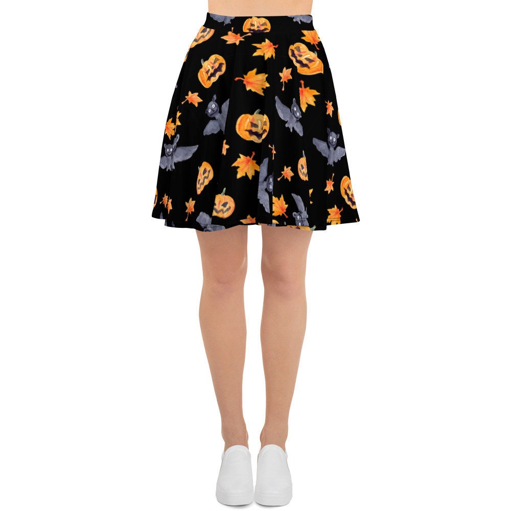 Discover Halloween Holiday Skater Skirt