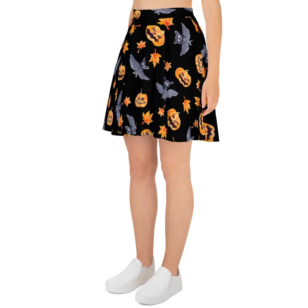 Discover Halloween Holiday Skater Skirt