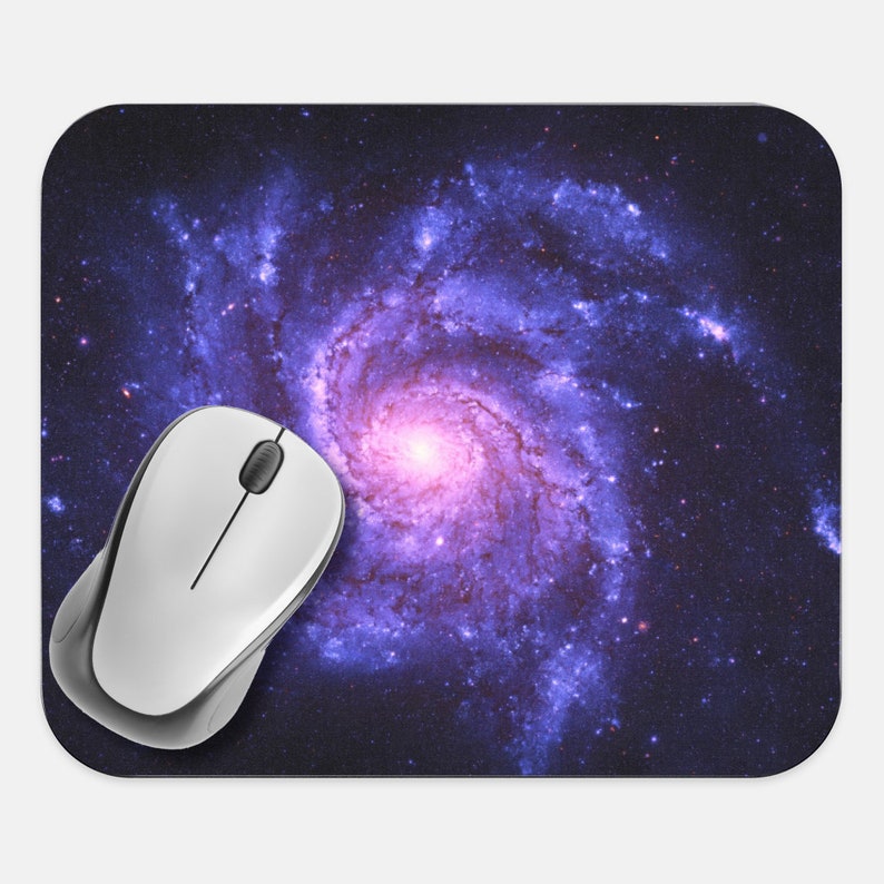 Neoprene Non Slip Mouse Pad Tech Desk Computer Pad Galaxy Space Stars Mouse Pad Galaxy Mouse Pad Computer Mouse Pad Office Supplies