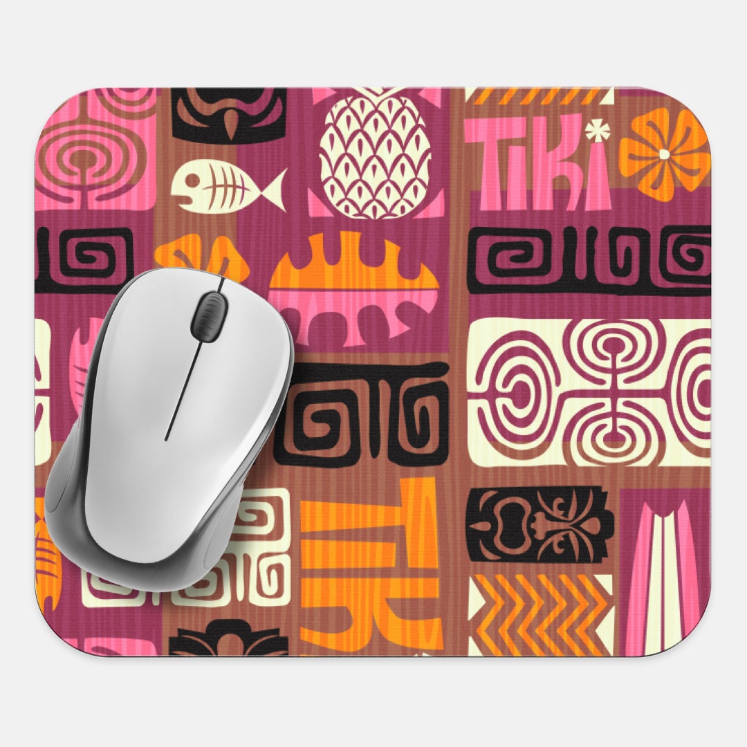 Surf Mouse Pad, 9x8 Surfer Wave Ocean Mouse Pad, Tech Desk Office