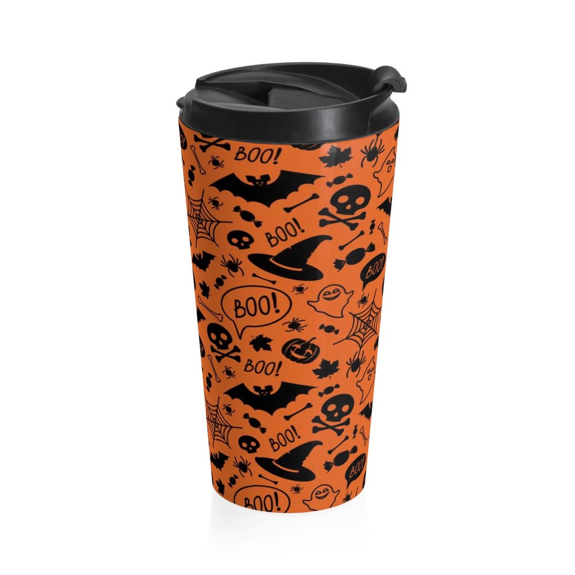 Stainless Steel Travel Mug Halloween Holiday Travel Mug Etsy