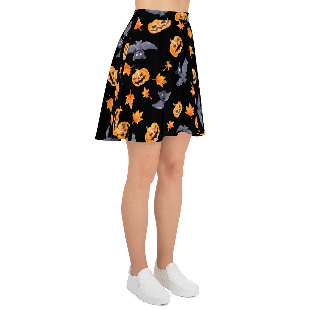 Discover Halloween Holiday Skater Skirt