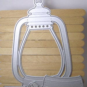 Large Camping Kerosene Lantern Die Set