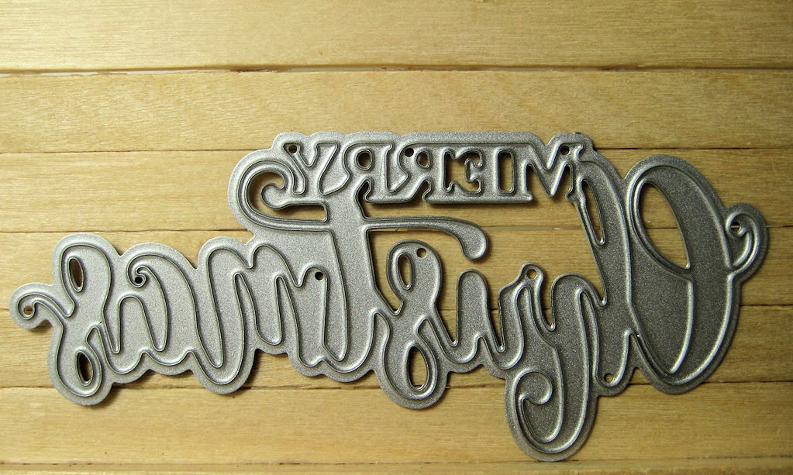 Merry Christmas Cutting Die
