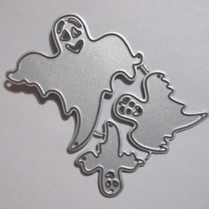 3pc Ghosts Set Metal Cutting Dies, Style #2 Halloween
