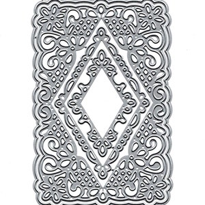 LAST ONE 4pc Fancy Frame Metal Cutting Die Set