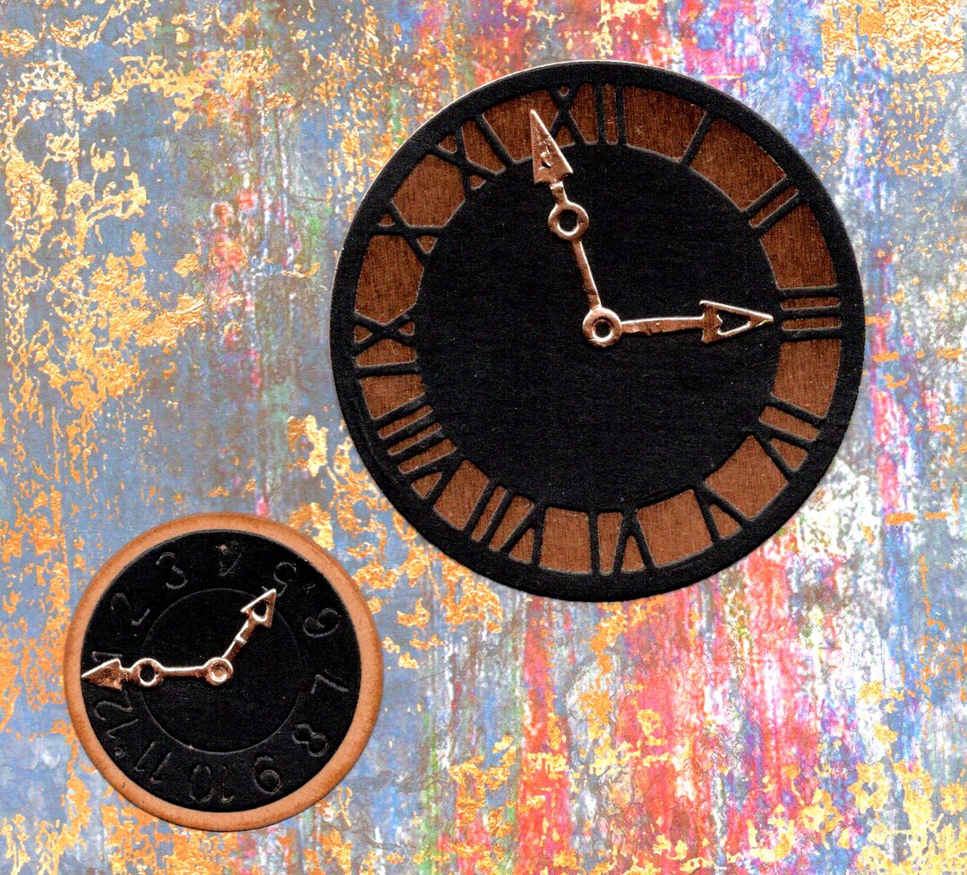 ONLY 3 LEFT Clocks Cutting Die Set - Etsy