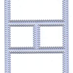 Stitched Rectangle Frame #5