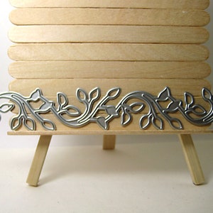 Leafy Vine Metal Cutting Die, Continuous Large Die 6 Inches Long