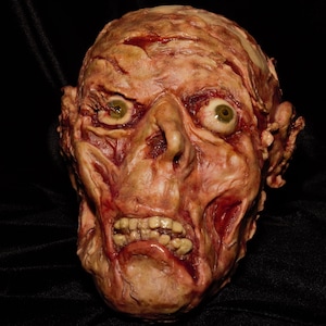 Severed Zombie Head Prop