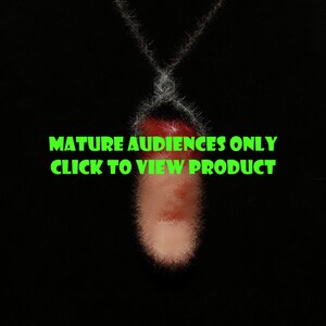 Severed Finger Necklace on Chain