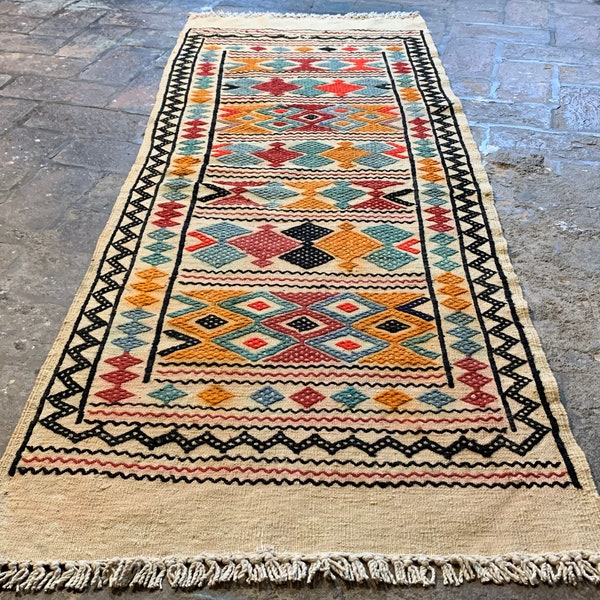 Flat Weave Runner Etsy