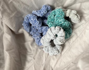 Velvety  hair ties