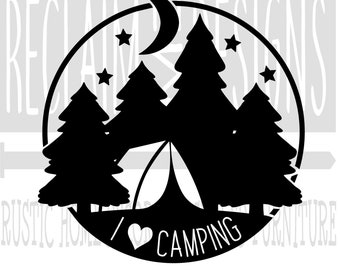 Download I Heart Camping Svg Etsy