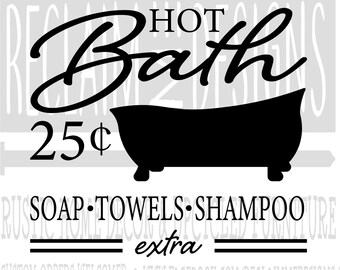 Hot Bath Svg Etsy