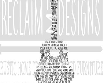 Wayward Son Lyrics Etsy